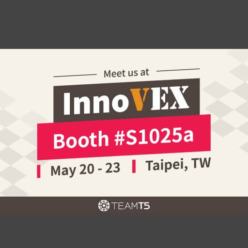 TeamT5 will showcase solutions at 2025 InnoVEX (COMPUTEX) 